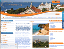Tablet Screenshot of portugaltravel.org